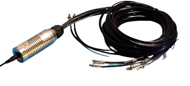 Valokuitusetti 14kpl 1mm kuituja  3W led-projektori adapterilla