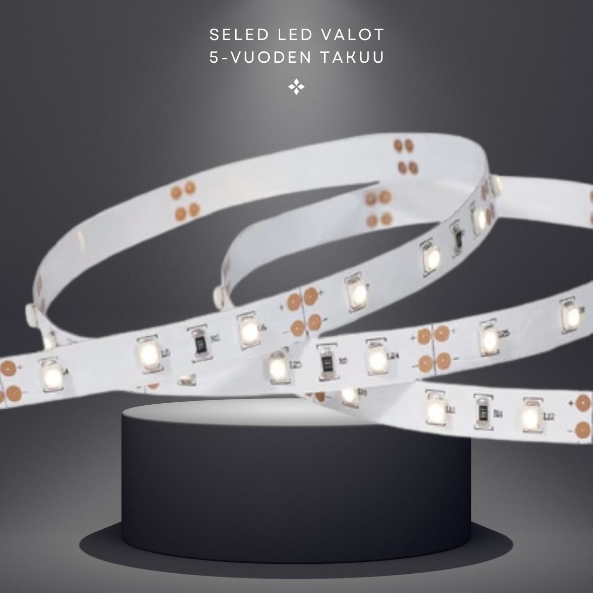 LED valonauha 5m 12V 4.8W /m